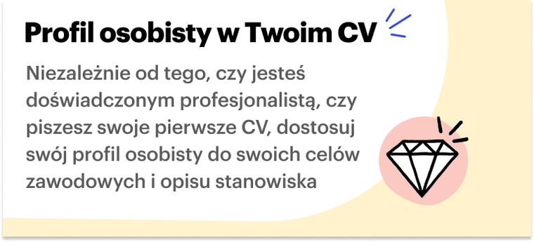 napisać profil osobisty w CV stomatologa