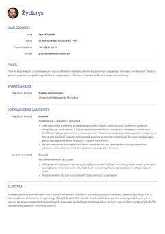 Kies voor template Princeton en maak een professioneel cv